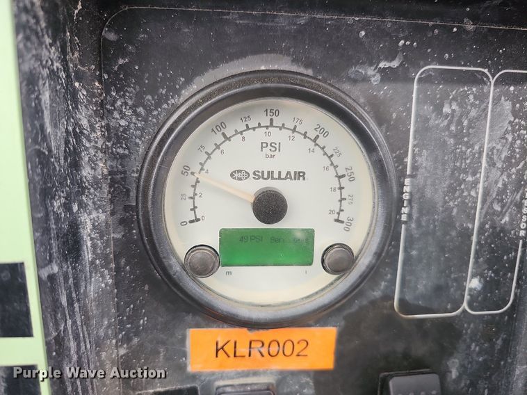 image for item IO9847 2017 Sullair 185D DPQ KU4F air compressor