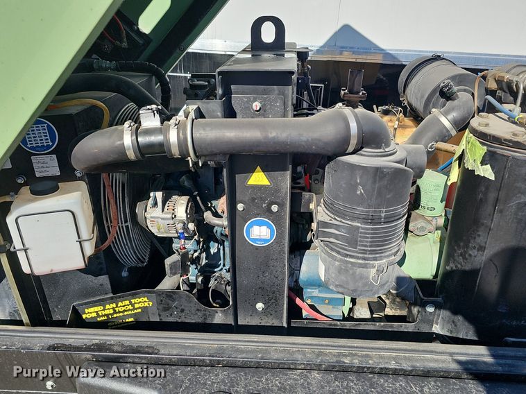 image for item IO9847 2017 Sullair 185D DPQ KU4F air compressor