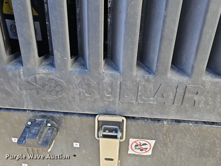 image for item IO9847 2017 Sullair 185D DPQ KU4F air compressor