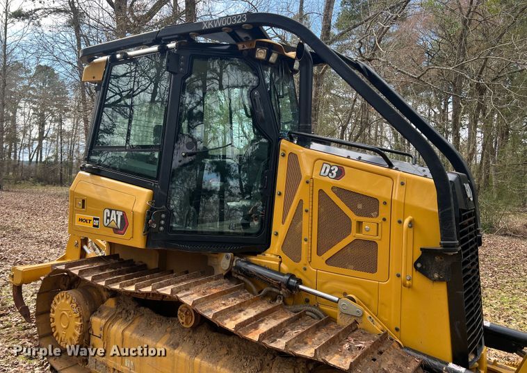 image for item JT9013 2021 Caterpillar  D3 dozer