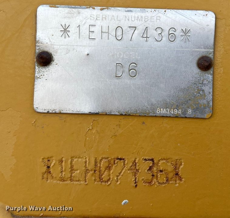 image for item JT9015 2013 Caterpillar D6T XL dozer