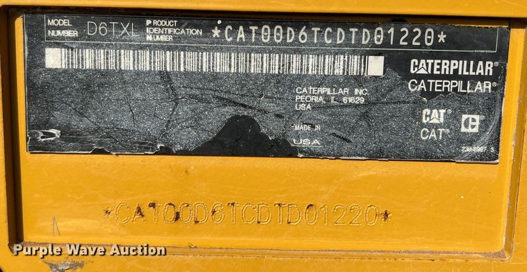 image for item JT9015 2013 Caterpillar D6T XL dozer