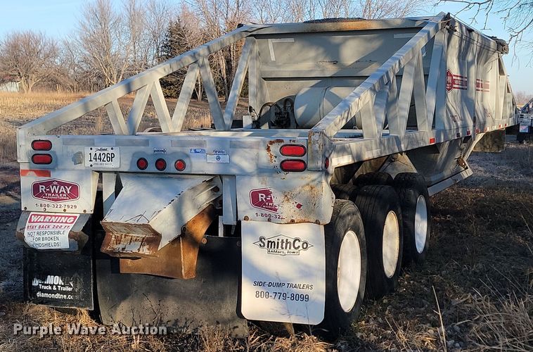 image for item KT9918 2012 Centerline Tank & Trailer MFG.  bottom dump trailer