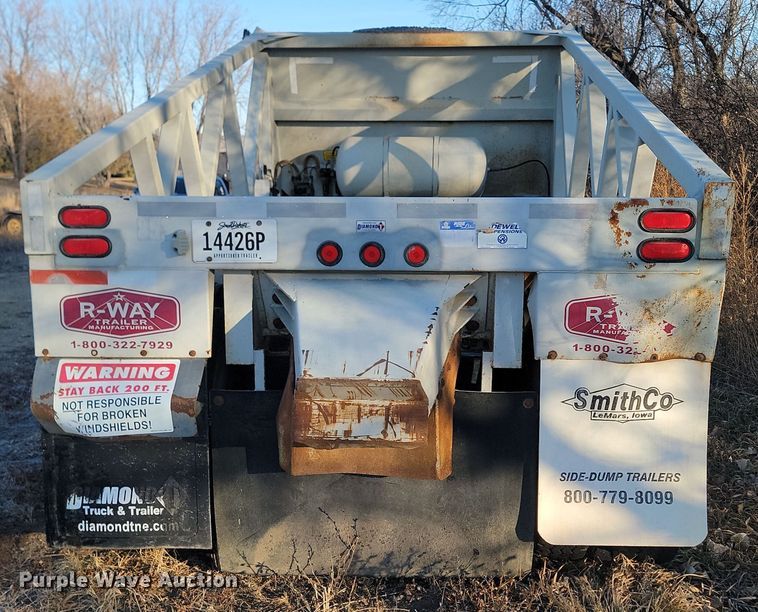 image for item KT9918 2012 Centerline Tank & Trailer MFG.  bottom dump trailer