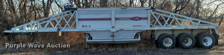 image for item KT9918 2012 Centerline Tank & Trailer MFG.  bottom dump trailer