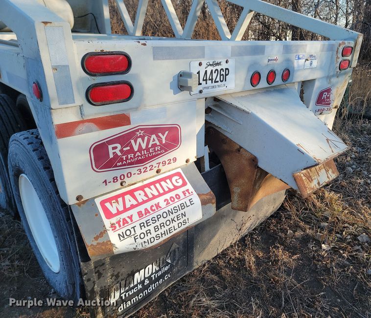 image for item KT9918 2012 Centerline Tank & Trailer MFG.  bottom dump trailer