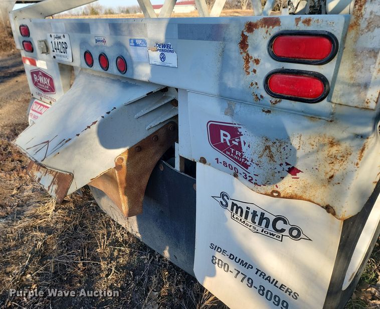 image for item KT9918 2012 Centerline Tank & Trailer MFG.  bottom dump trailer