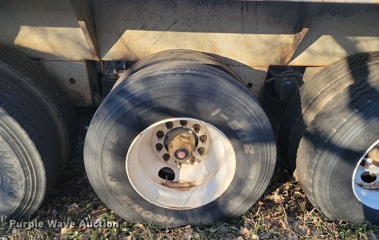 image for item KT9918 2012 Centerline Tank & Trailer MFG.  bottom dump trailer