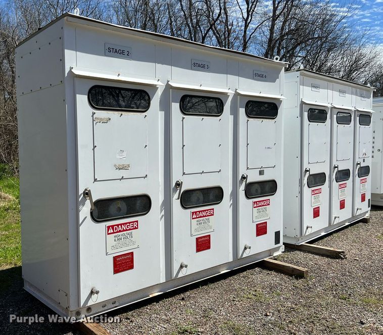 image for item KV9827 (2) Power Survey PACM2892/6.9-EXP capacitor banks