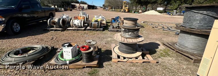 image for item KV9830 (4) pallets of wire