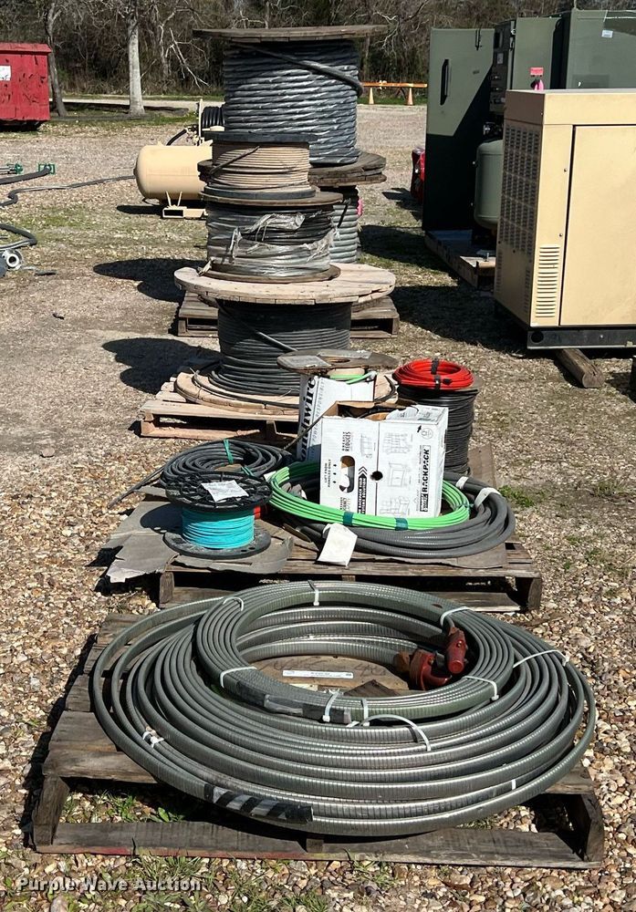 image for item KV9830 (4) pallets of wire