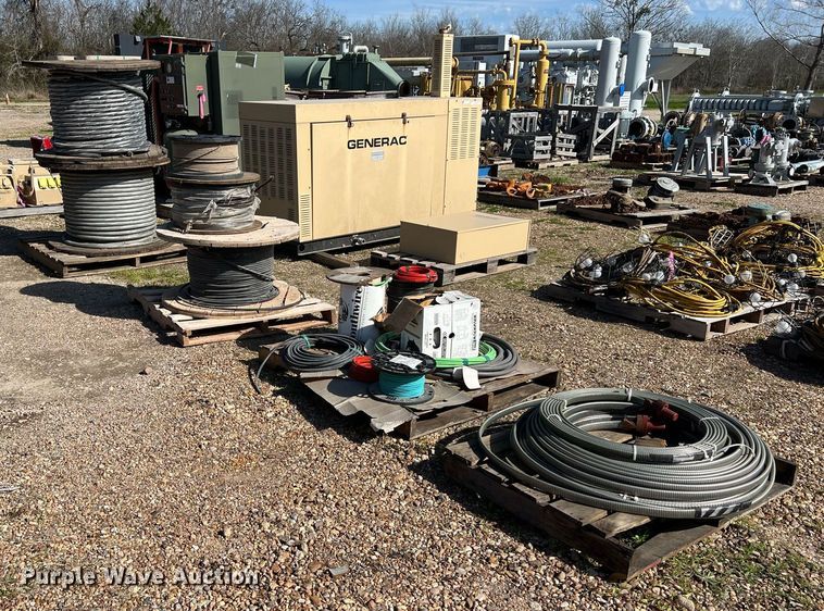 image for item KV9830 (4) pallets of wire