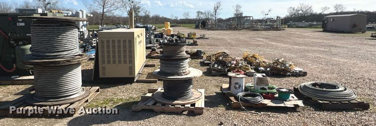 image for item KV9830 (4) pallets of wire