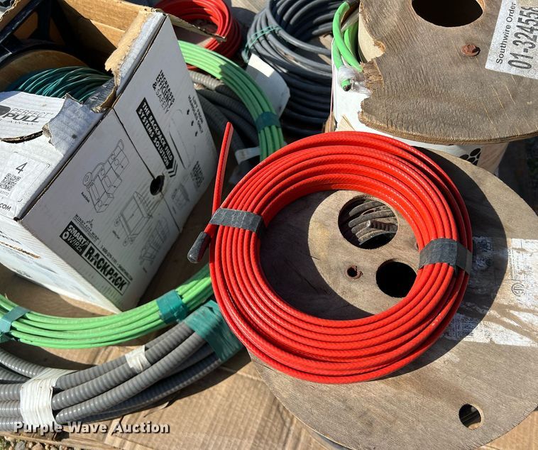 image for item KV9830 (4) pallets of wire