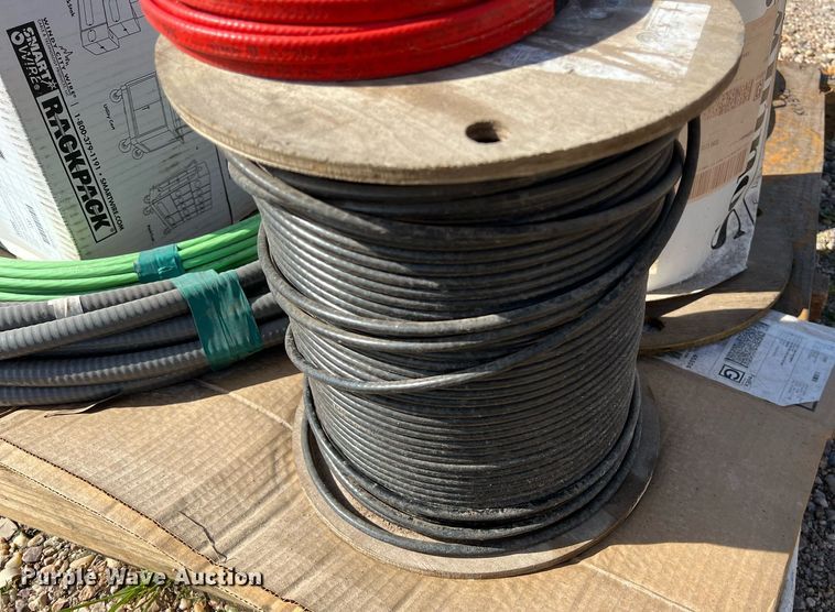 image for item KV9830 (4) pallets of wire