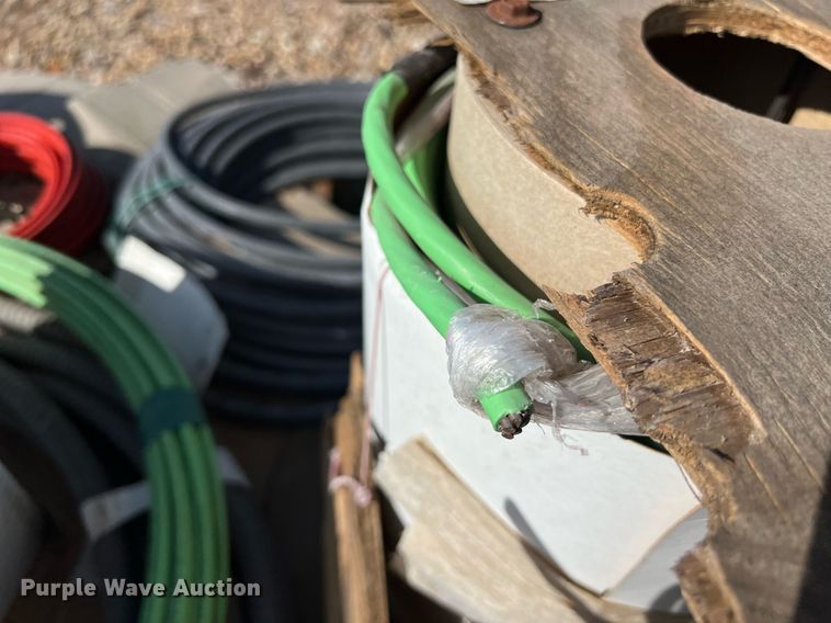 image for item KV9830 (4) pallets of wire