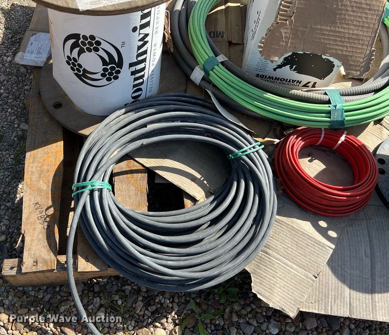image for item KV9830 (4) pallets of wire