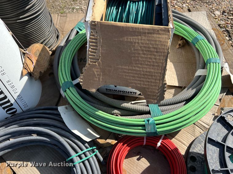 image for item KV9830 (4) pallets of wire