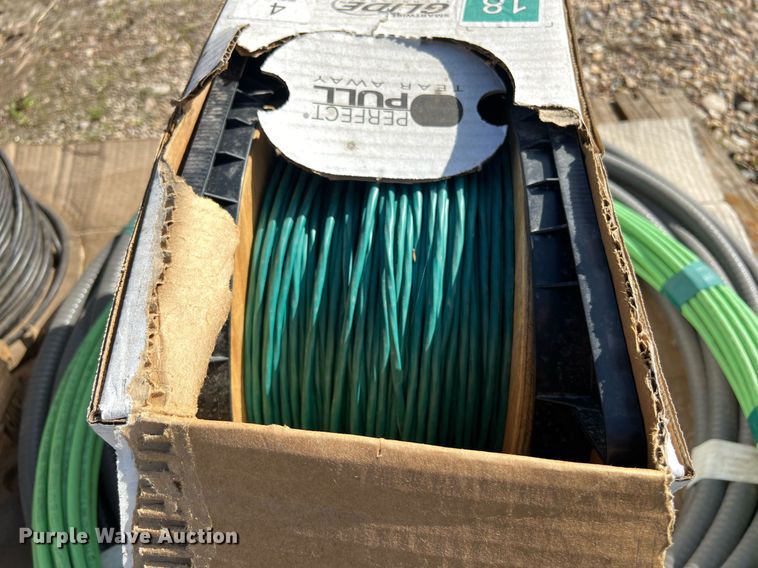 image for item KV9830 (4) pallets of wire