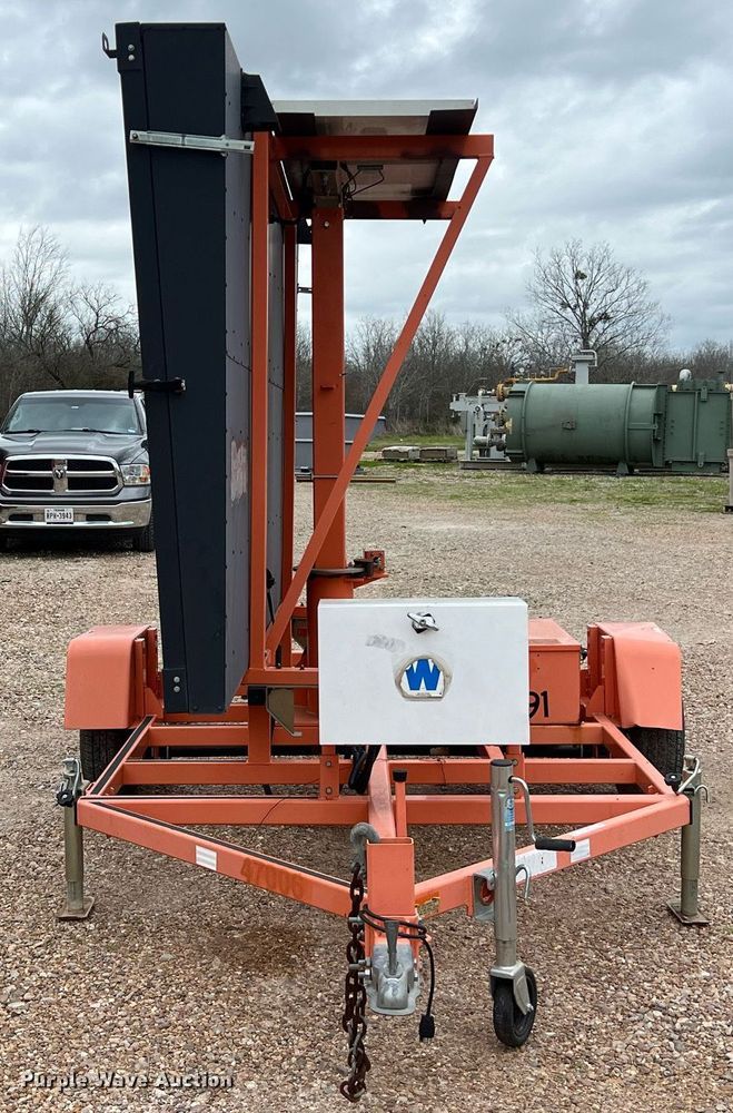image for item KV9841 2011 Wanco WTMMB message board trailer