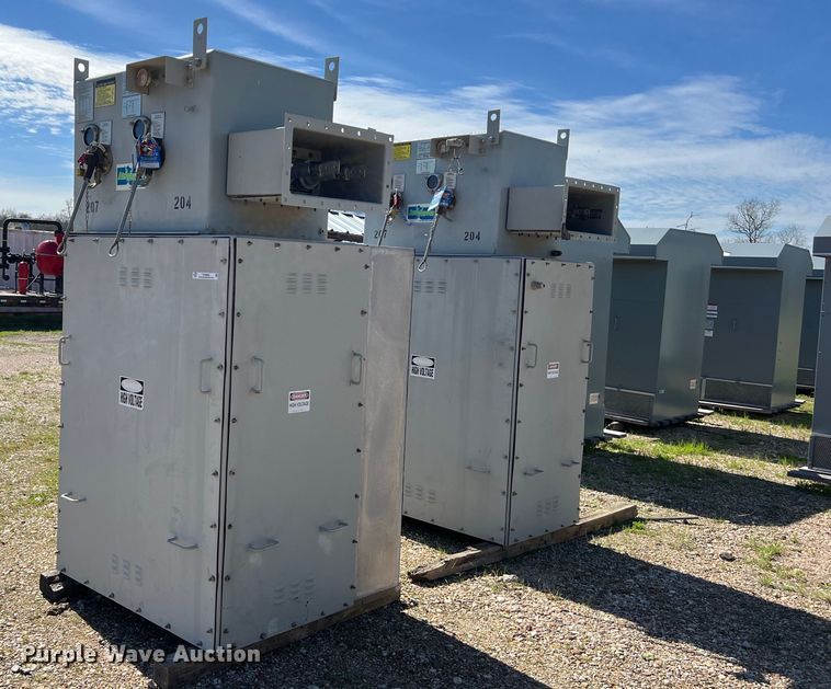 image for item KV9859 (2) 2008 Powell Loadbreak SF6 gas switches