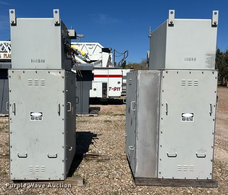 image for item KV9859 (2) 2008 Powell Loadbreak SF6 gas switches