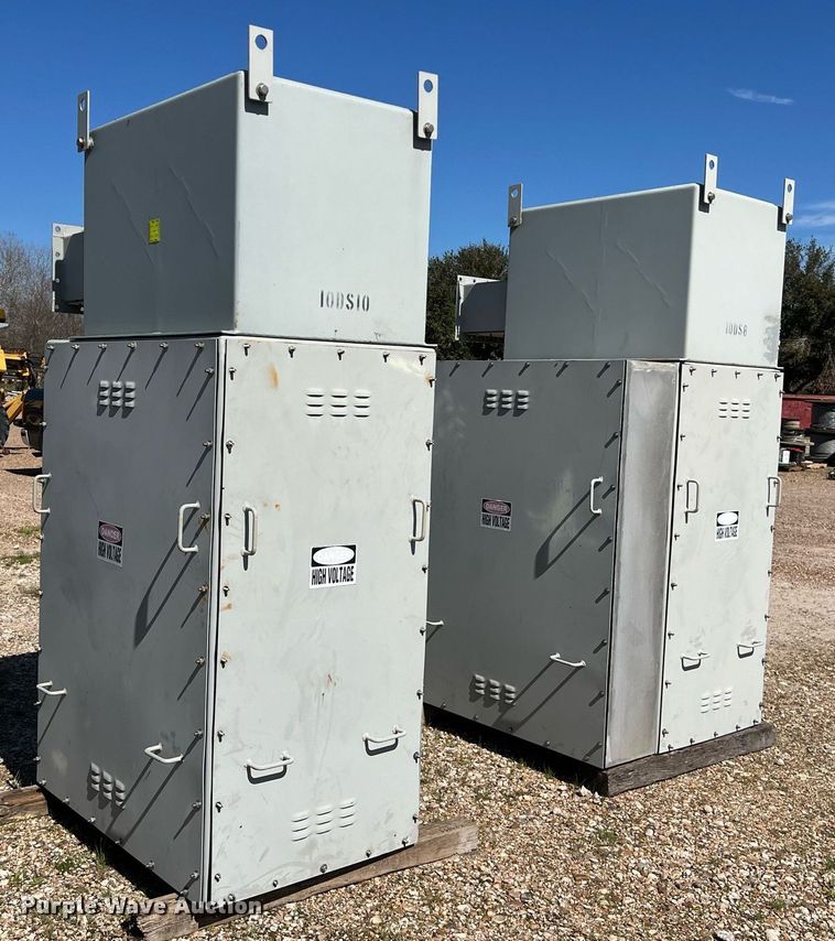 image for item KV9859 (2) 2008 Powell Loadbreak SF6 gas switches