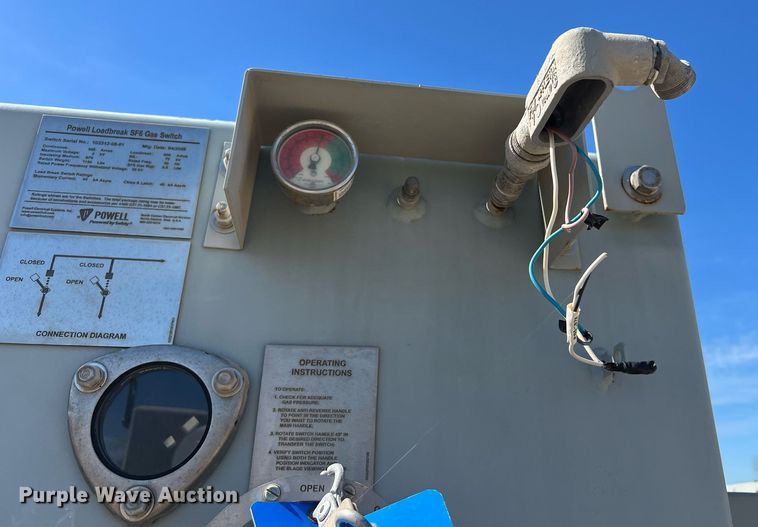 image for item KV9859 (2) 2008 Powell Loadbreak SF6 gas switches