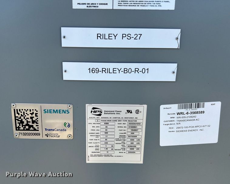image for item KV9860 194067 (7) Hammond Power Solutions transformers