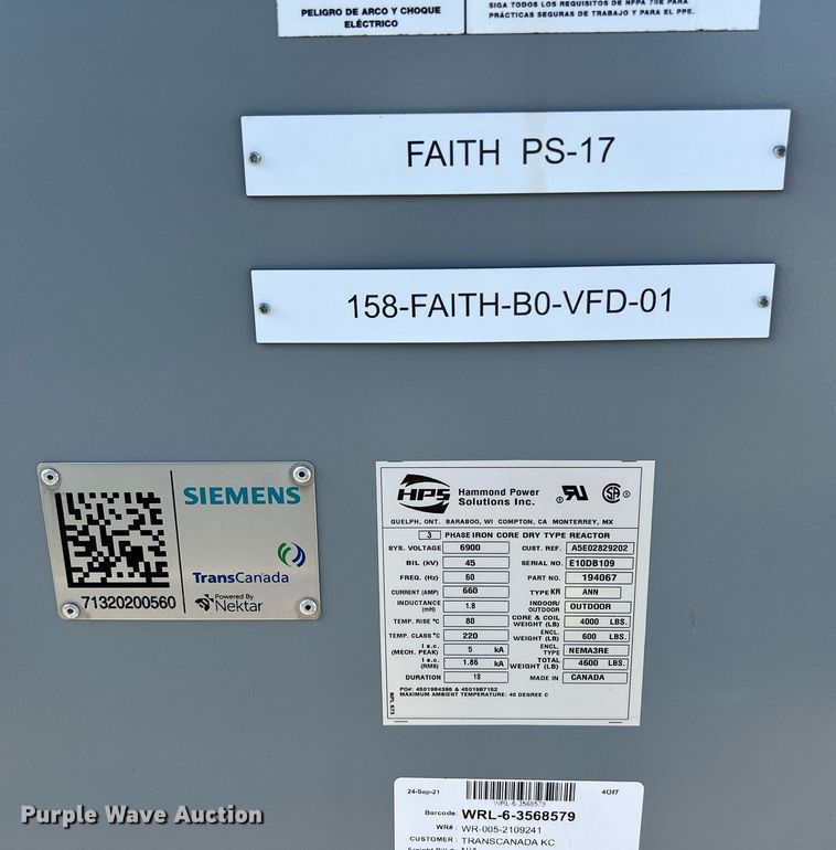 image for item KV9860 194067 (7) Hammond Power Solutions transformers