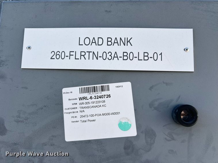 image for item KV9861 (7) Power systems plus 6LBN-20A load banks