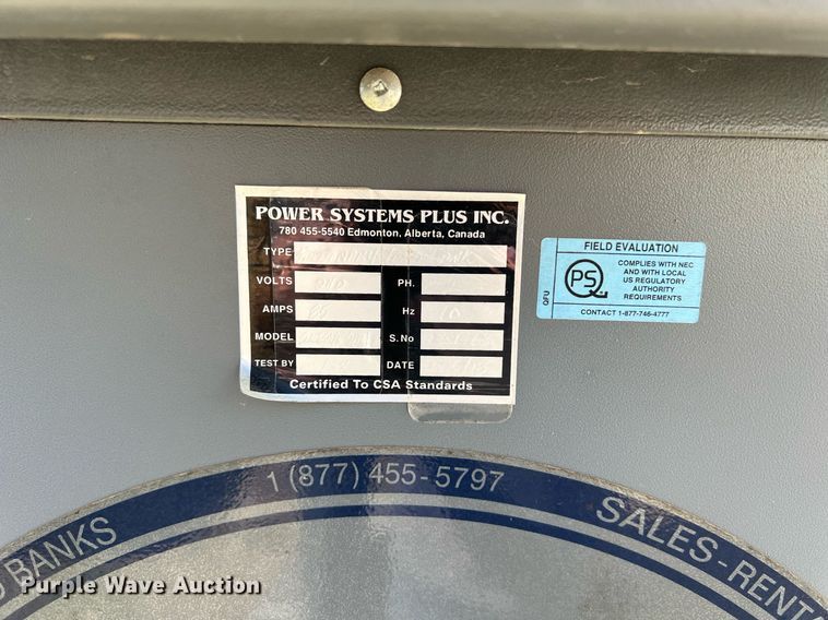 image for item KV9861 (7) Power systems plus 6LBN-20A load banks