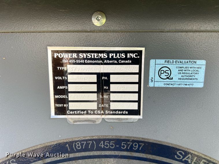 image for item KV9861 (7) Power systems plus 6LBN-20A load banks