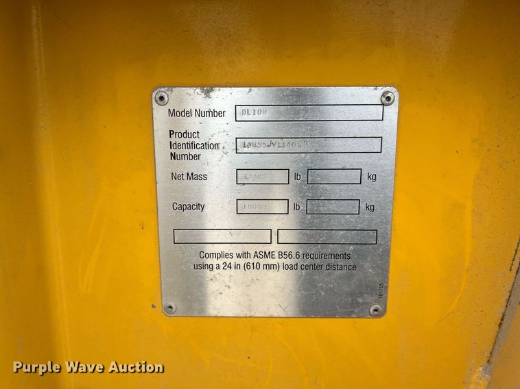 image for item KV9862 2004 Gehl DL10H telehandler