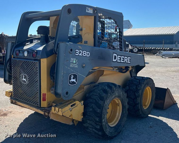 image for item KV9869 2012 John Deere 328D skid steer loader