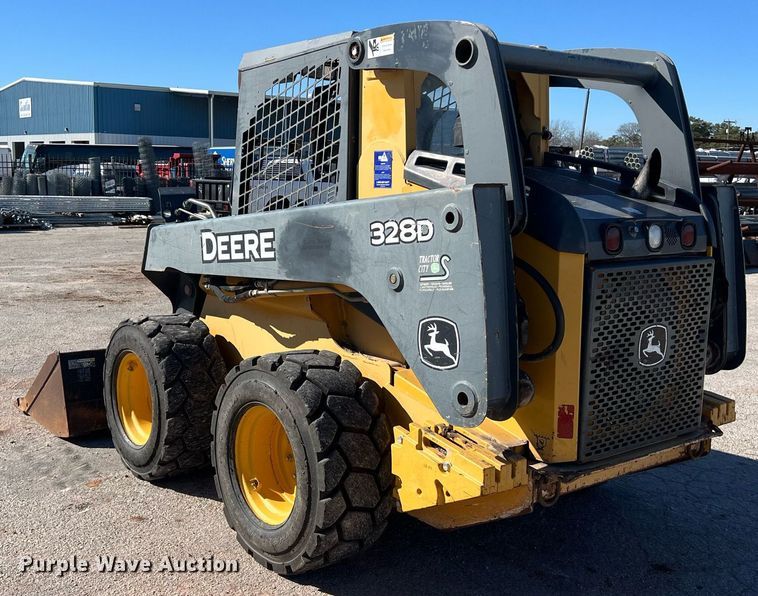 image for item KV9869 2012 John Deere 328D skid steer loader