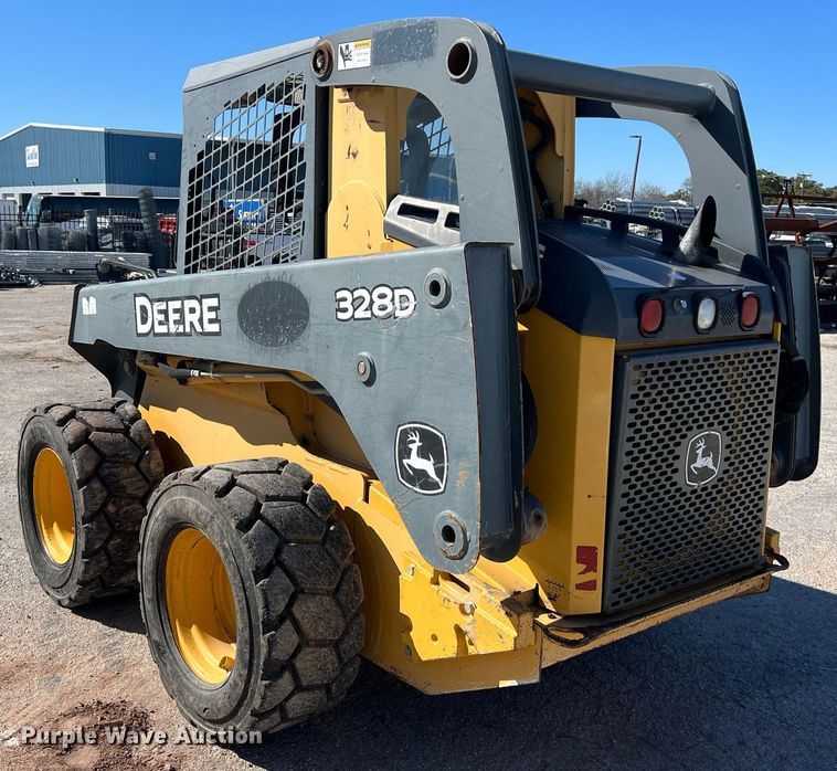 image for item KV9870 2012 John Deere 328D skid steer loader