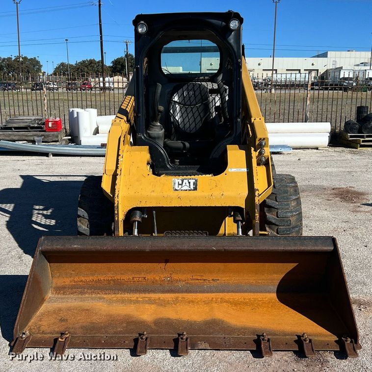 image for item KV9871 2016 Caterpillar 262D skid steer loader