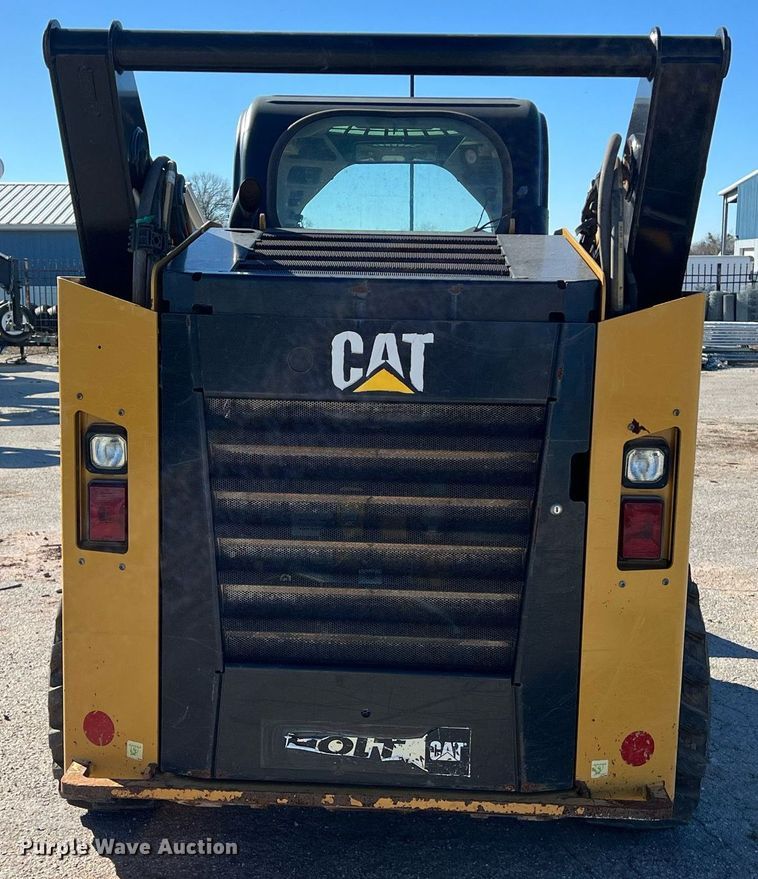 image for item KV9871 2016 Caterpillar 262D skid steer loader