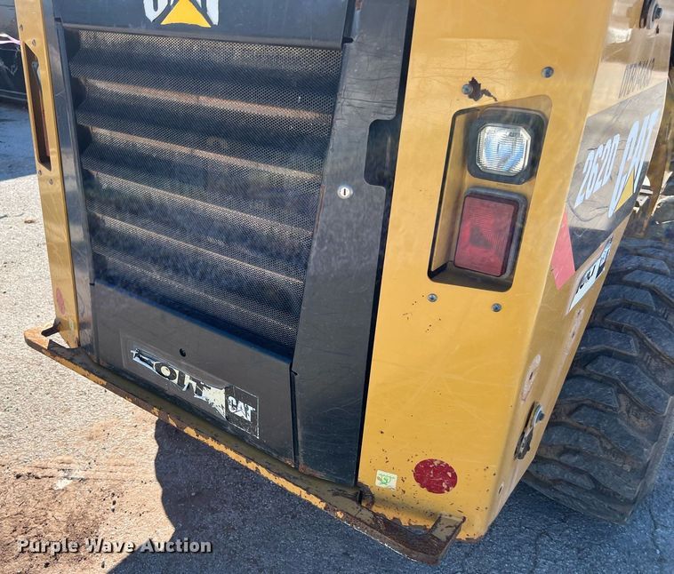 image for item KV9871 2016 Caterpillar 262D skid steer loader