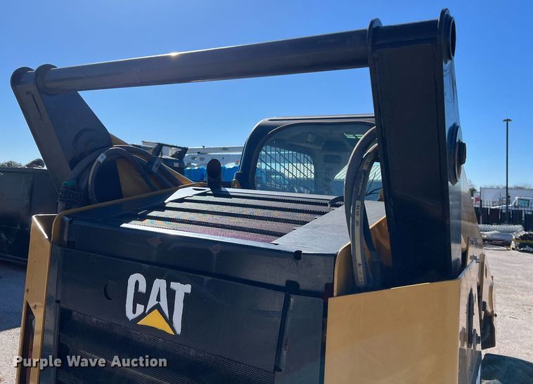 image for item KV9871 2016 Caterpillar 262D skid steer loader