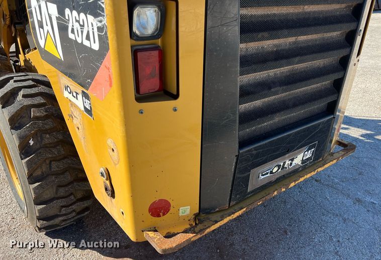 image for item KV9871 2016 Caterpillar 262D skid steer loader