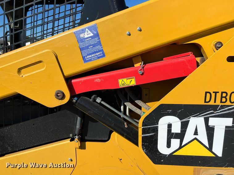 image for item KV9871 2016 Caterpillar 262D skid steer loader