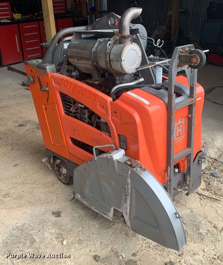 image for item KX9792 2019 Husqvarna  FS 5000D Concrete saw