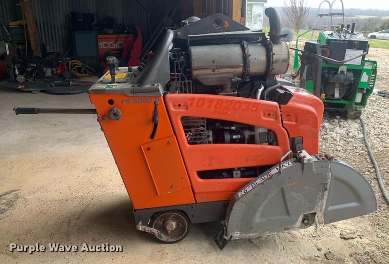 image for item KX9792 2019 Husqvarna  FS 5000D Concrete saw