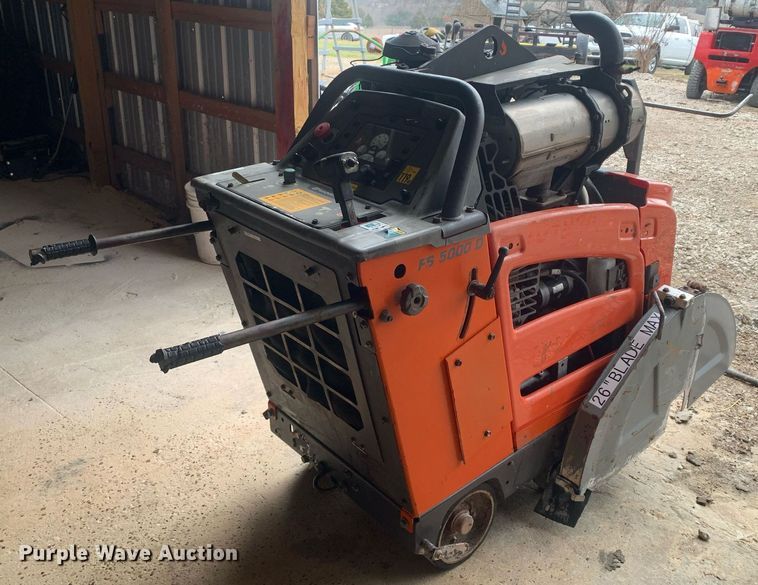 image for item KX9792 2019 Husqvarna  FS 5000D Concrete saw