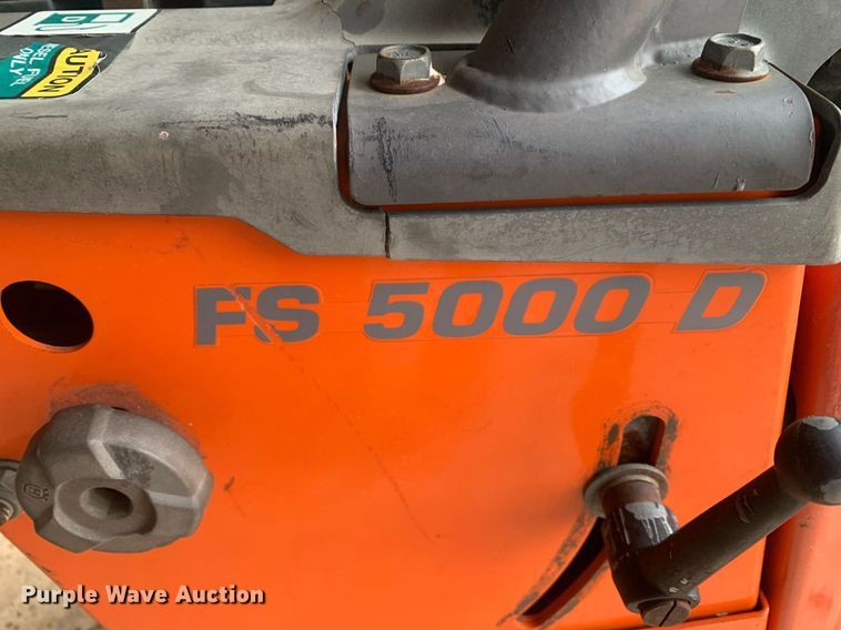 image for item KX9792 2019 Husqvarna  FS 5000D Concrete saw