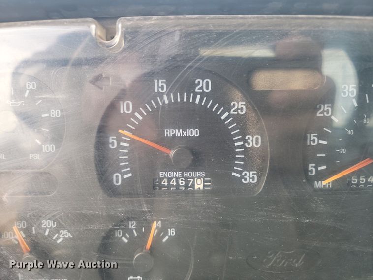 image for item LA9631 1998 Ford S86 ready mix truck