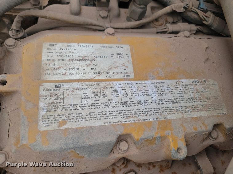 image for item LA9631 1998 Ford S86 ready mix truck