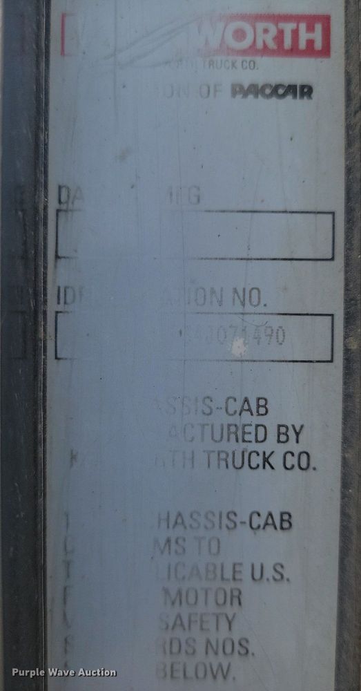 image for item LA9635 2004 Kenworth  W900 ready mix truck